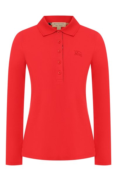 Женское хлопковое поло BURBERRY, арт. 8004800