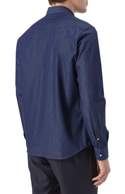 Хлопковая рубашка ALESSANDRO GHERARDI, арт. TEXANA5/10AJ, фото 4