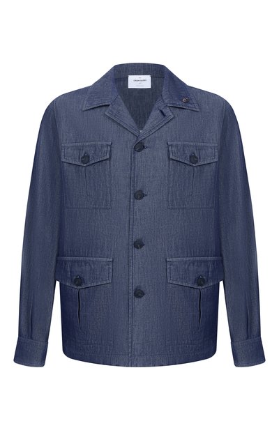 Мужская хлопковая куртка-рубашка GRAN SASSO, арт. 78110/56100