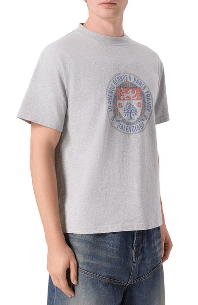 Хлопковая футболка BALENCIAGA, арт. 850261/TTVV3, фото 3