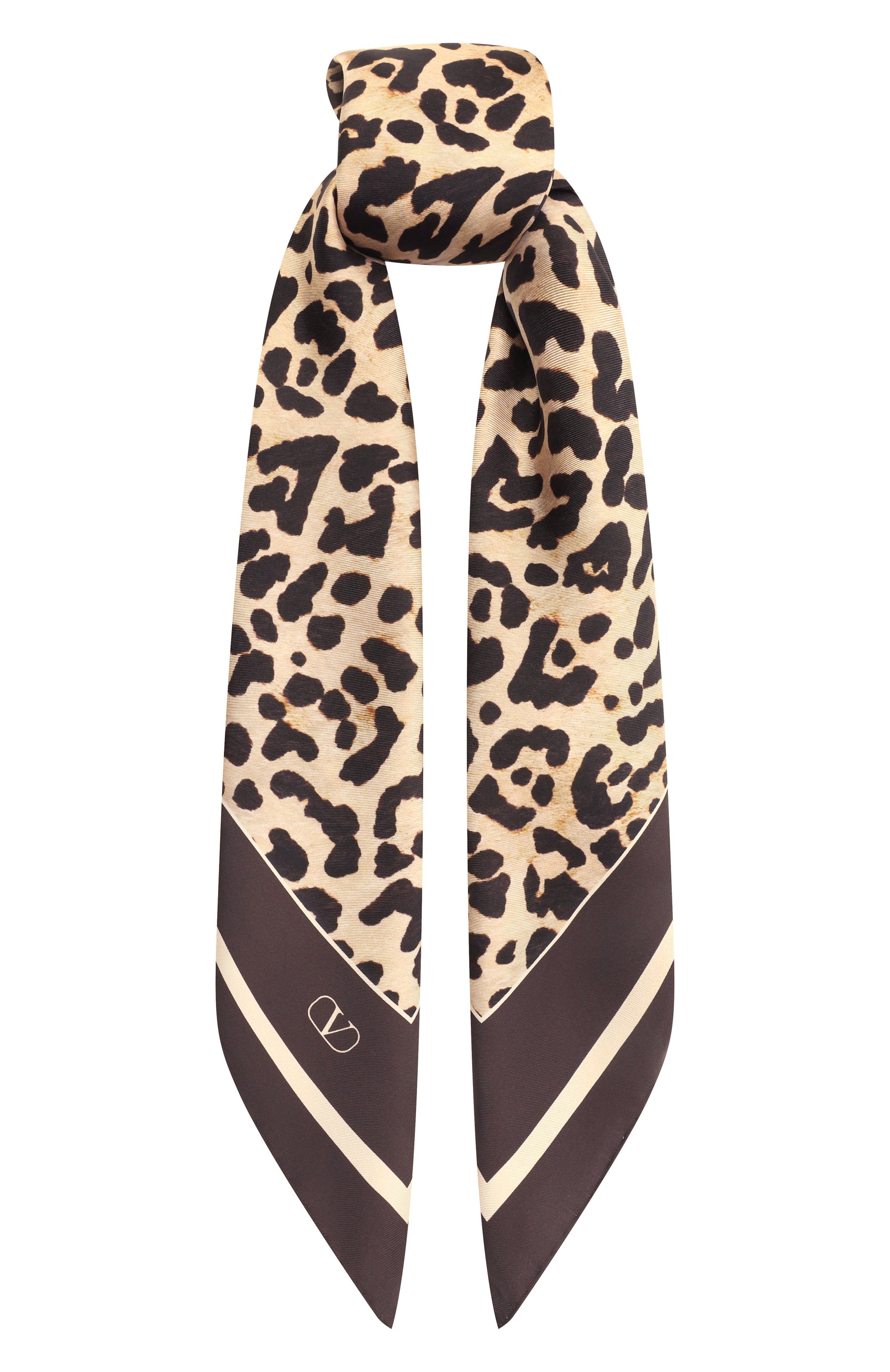 Шелковый платок VALENTINO, арт. 7W2EI114/PGX, фото 1