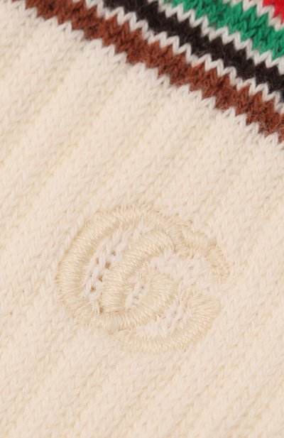 Хлопковые носки GUCCI, арт. 678194/4K045, фото 2