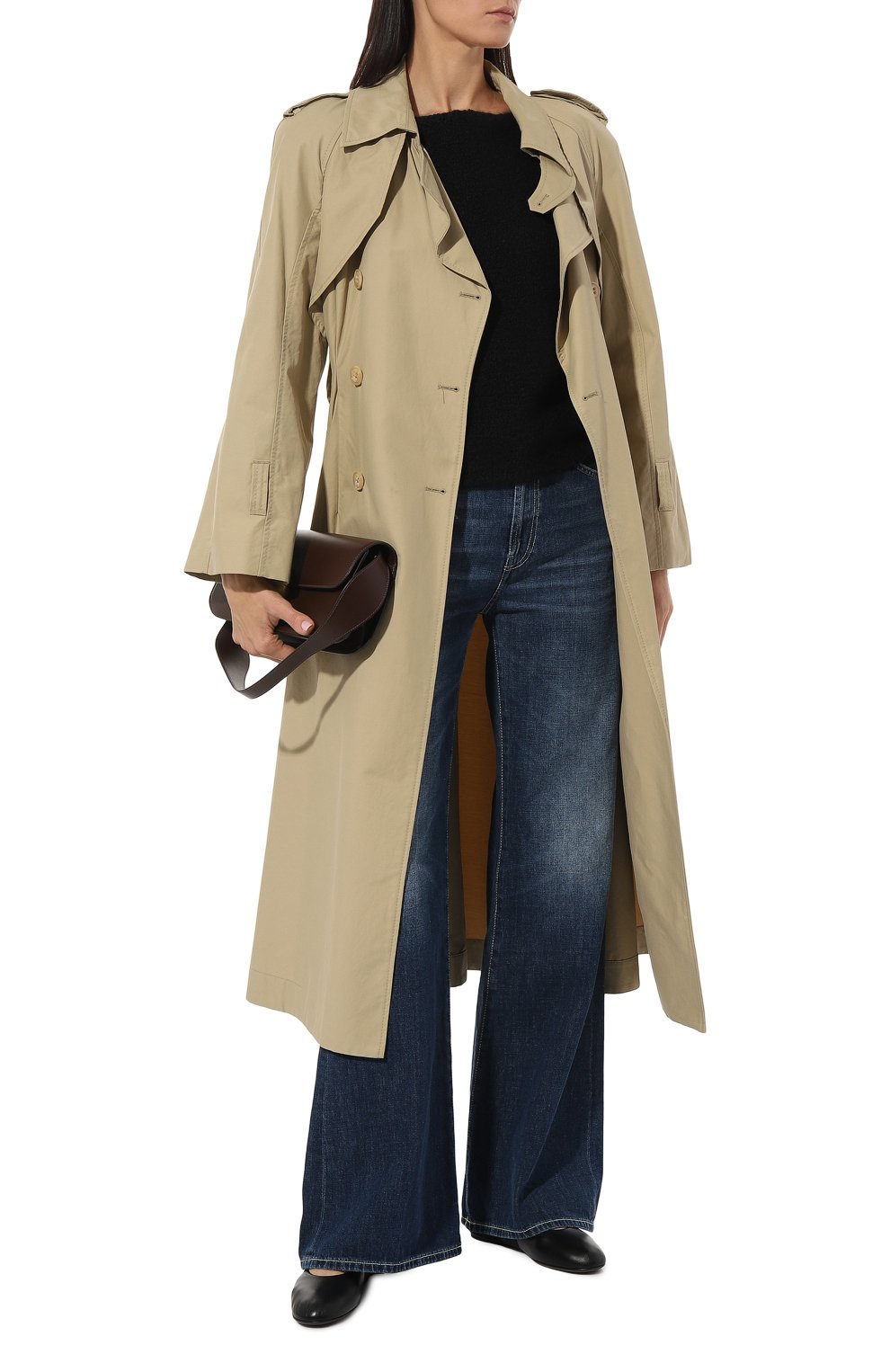 Свитер из кашемира и шелка SASHAVERSE черного цвета по цене 145000 руб., арт. KNTP012/Boucle/31949/W24, фото 2 Свитер из кашемира и шелка SASHAVERSE, арт. KNTP012/Boucle/31949/W24, фото 2