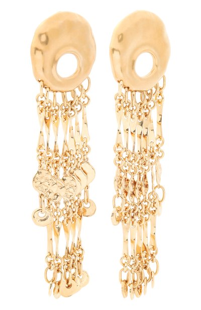 Серьги CHLOÉ золотого цвета по цене 116500 руб., арт. CHC25SFE12CB79DCTU, фото 3 Серьги CHLOÉ, арт. CHC25SFE12CB79DCTU, фото 3