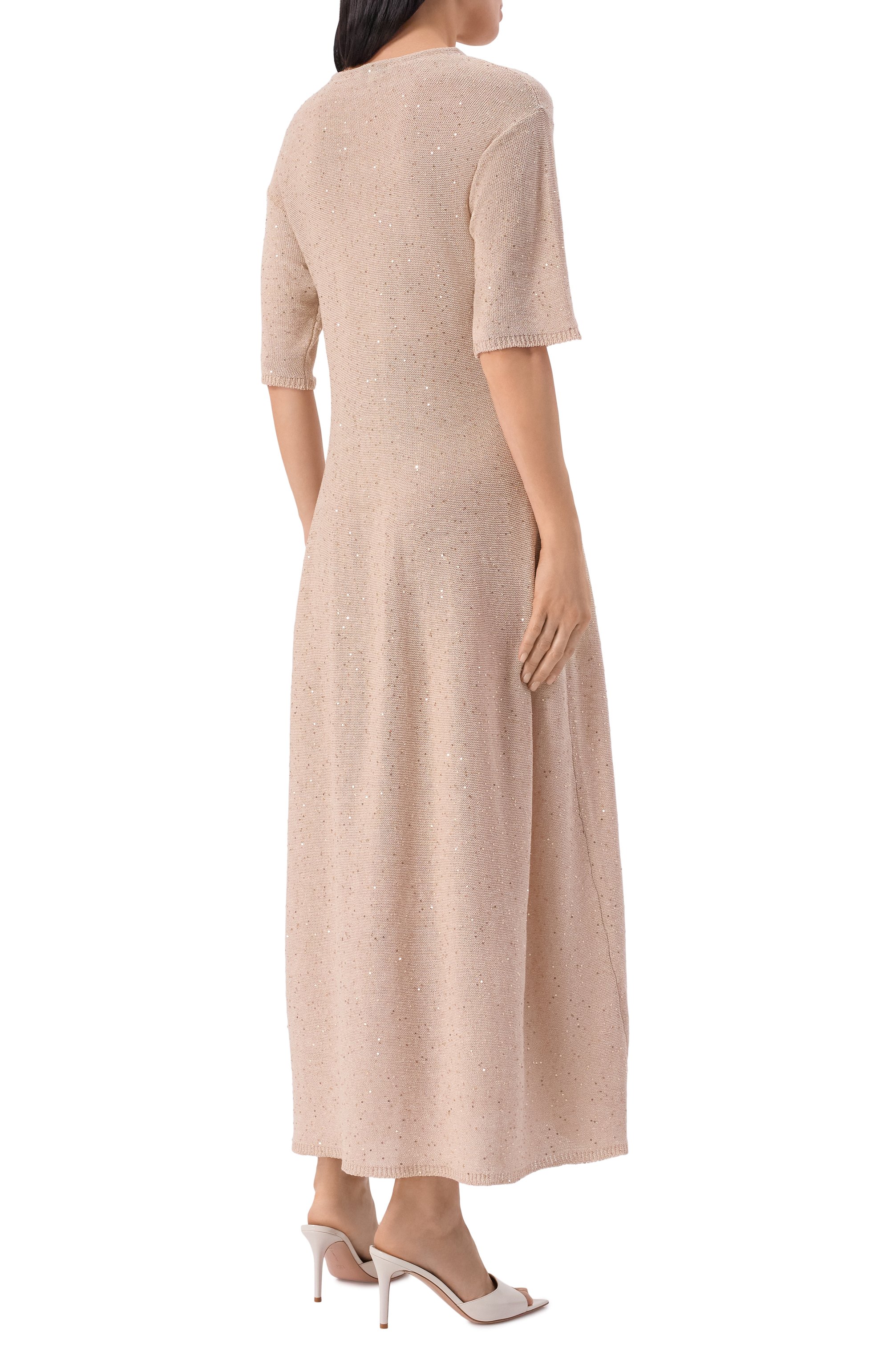 Пл атье изо льна и хлопка ANTONELLI FIRENZE, арт. 41797Q/01625, фото 3