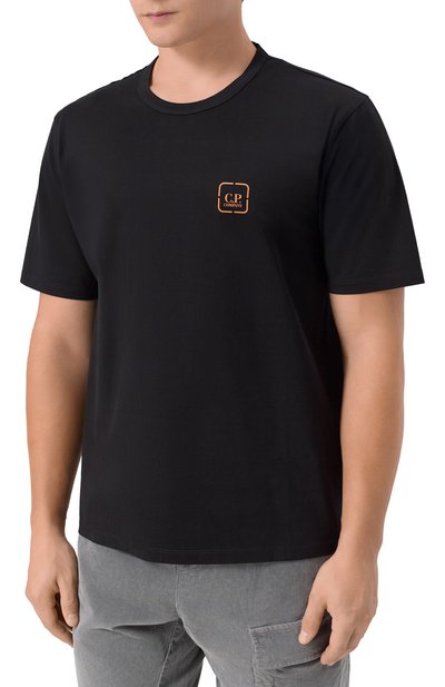Хлопковая футболка C.P. COMPANY, арт. 19CLTS054A006370W, фото 3