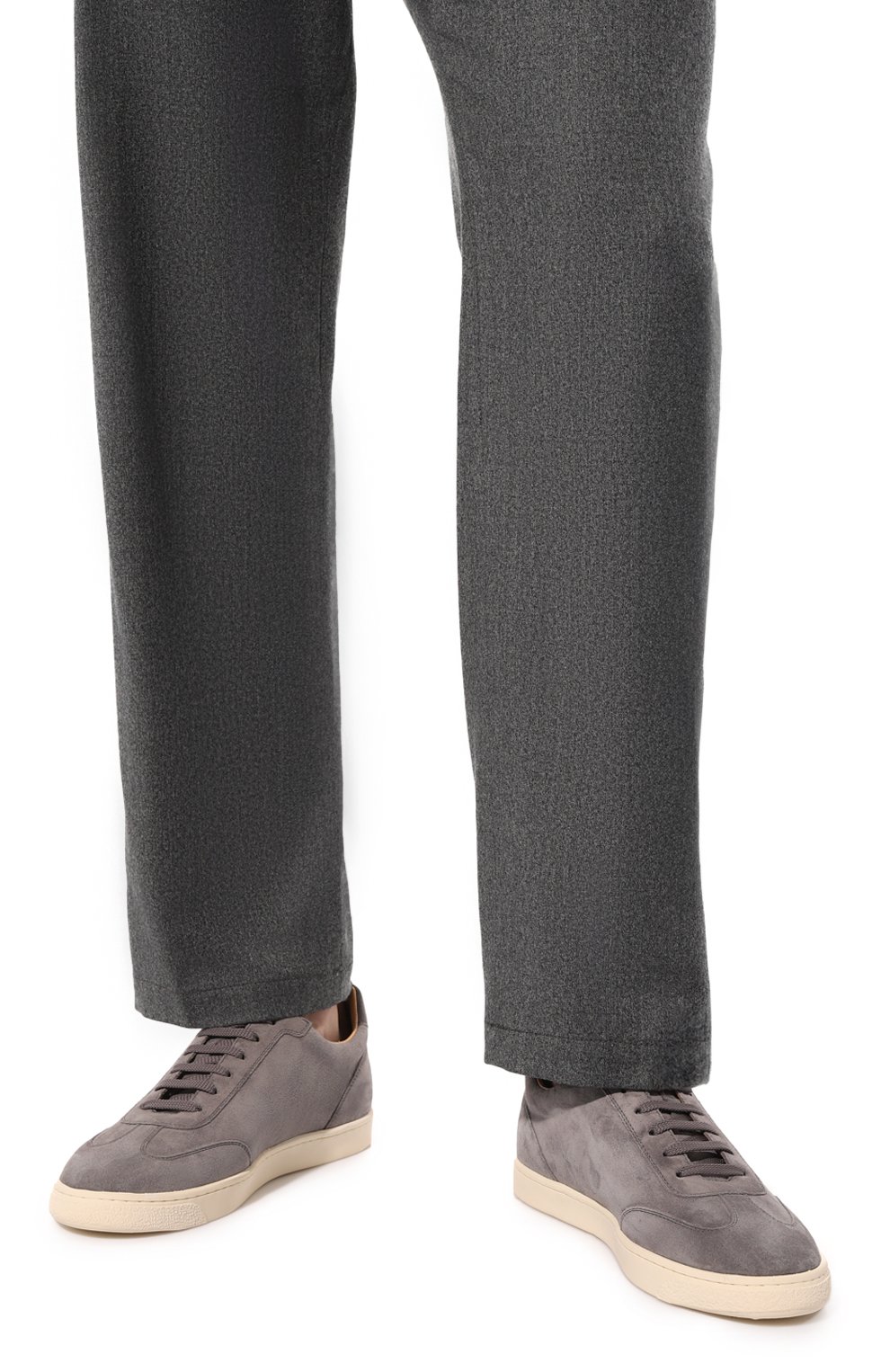 Замшевые кеды hybrid BRUNELLO CUCINELLI, арт. MZUSIB2252, фото 3