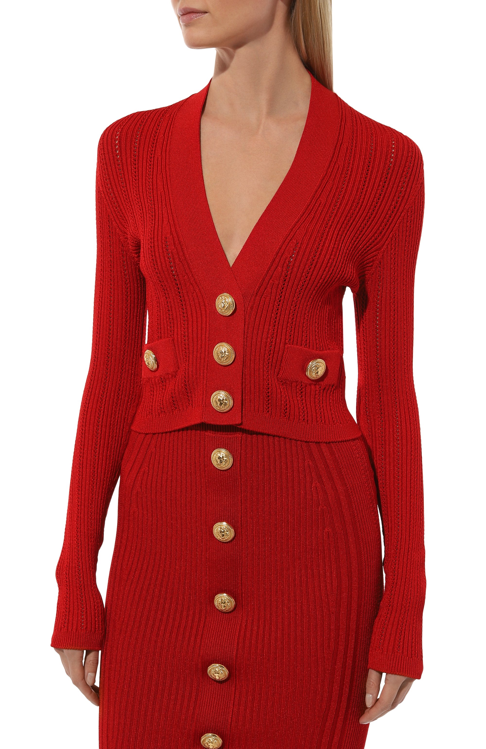 Кардиган из вискозы BALMAIN, арт. BF1KL018/KE18, фото 3