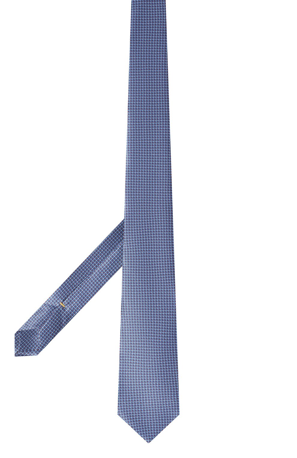 Шелковый галстук CANALI синего цвета по цене 19950 руб., арт. 18/HS03563, фото 3 Шелковый галстук CANALI, арт. 18/HS03563, фото 3