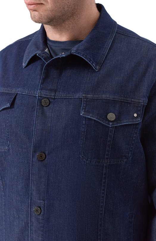 Джинсовая куртка Stefano Ricci MFJ6201310/TR138L Синий  MFJ6201310/TR138L Фото 5