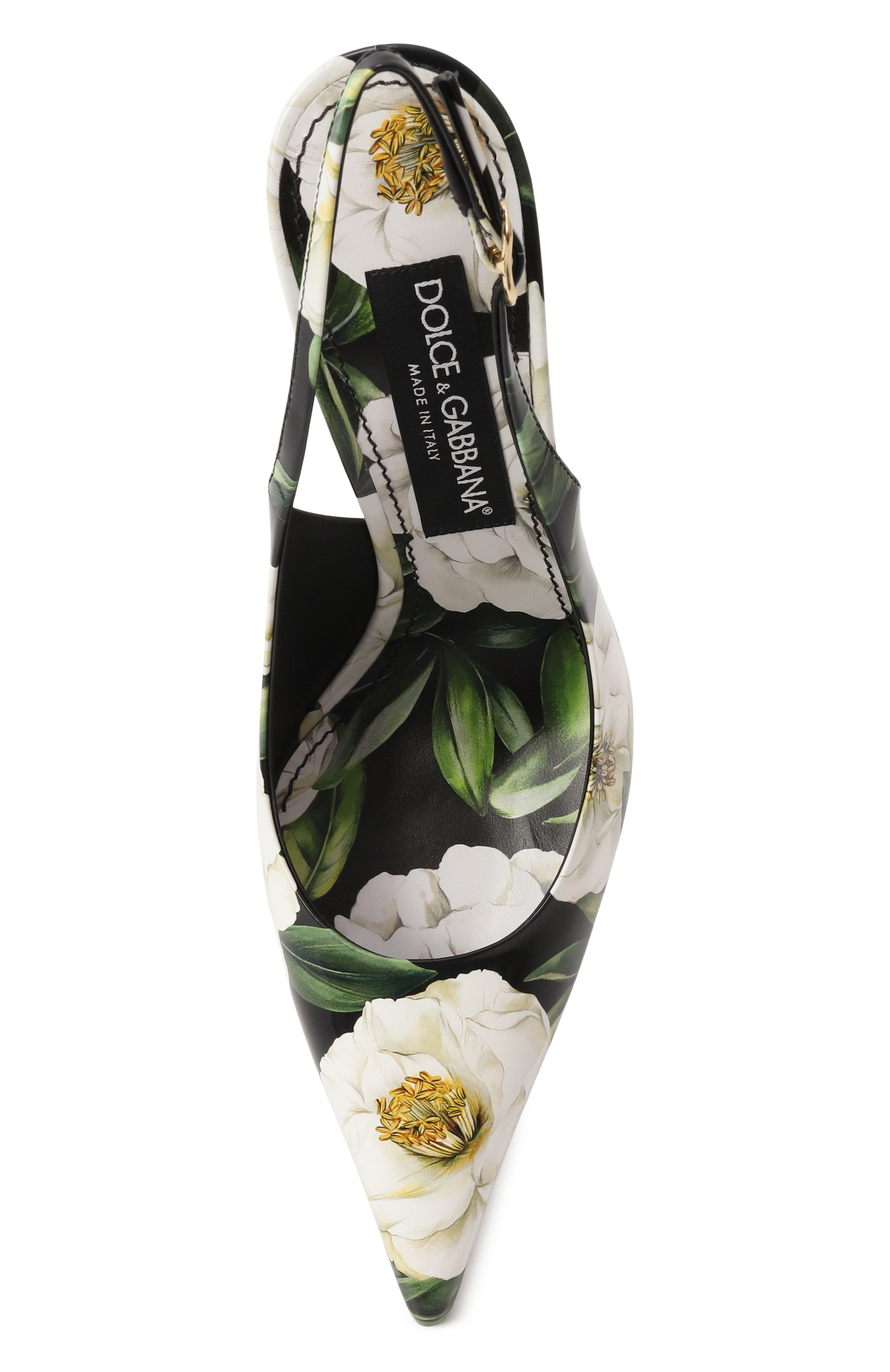 Кожаные туфли lollo 105 DOLCE & GABBANA, арт. CG0876/A6023, фото 6