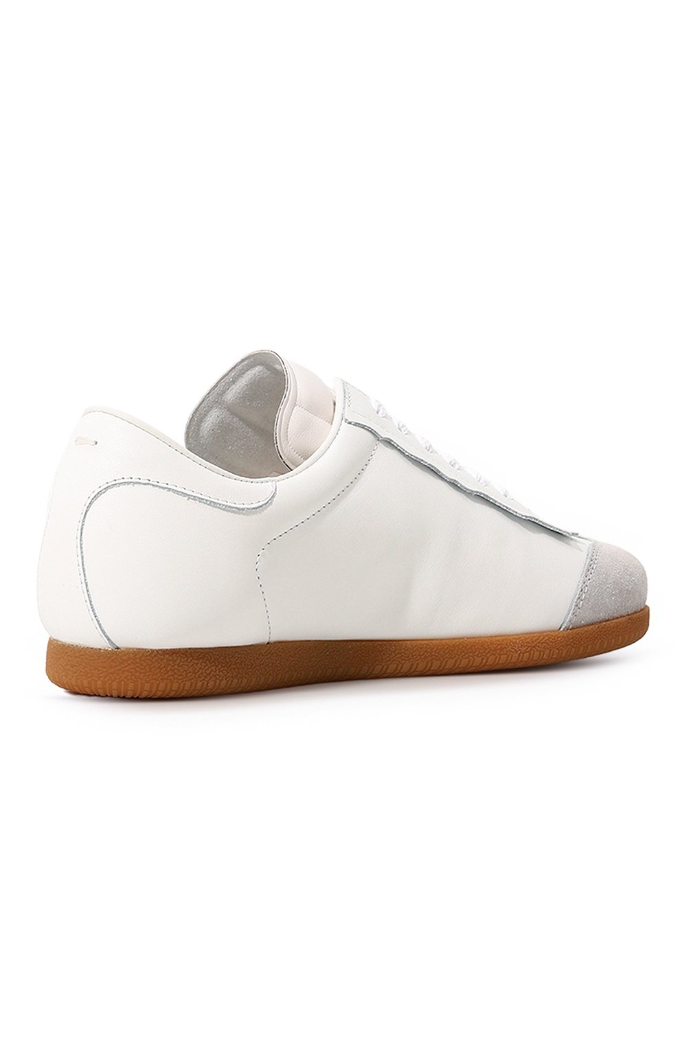 Кожаные кеды feather MAISON MARGIELA белого цвета по цене 48650 руб., арт. S58WS0236/P4308, фото 5 Кожаные кеды feather MAISON MARGIELA, арт. S58WS0236/P4308, фото 5