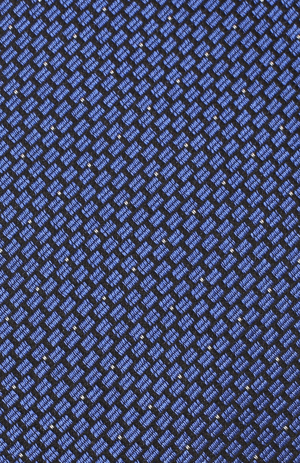 Шелковый галстук LANVIN синего цвета по цене 11350 руб., арт. 2581/TIE, фото 3 Шелковый галстук LANVIN, арт. 2581/TIE, фото 3