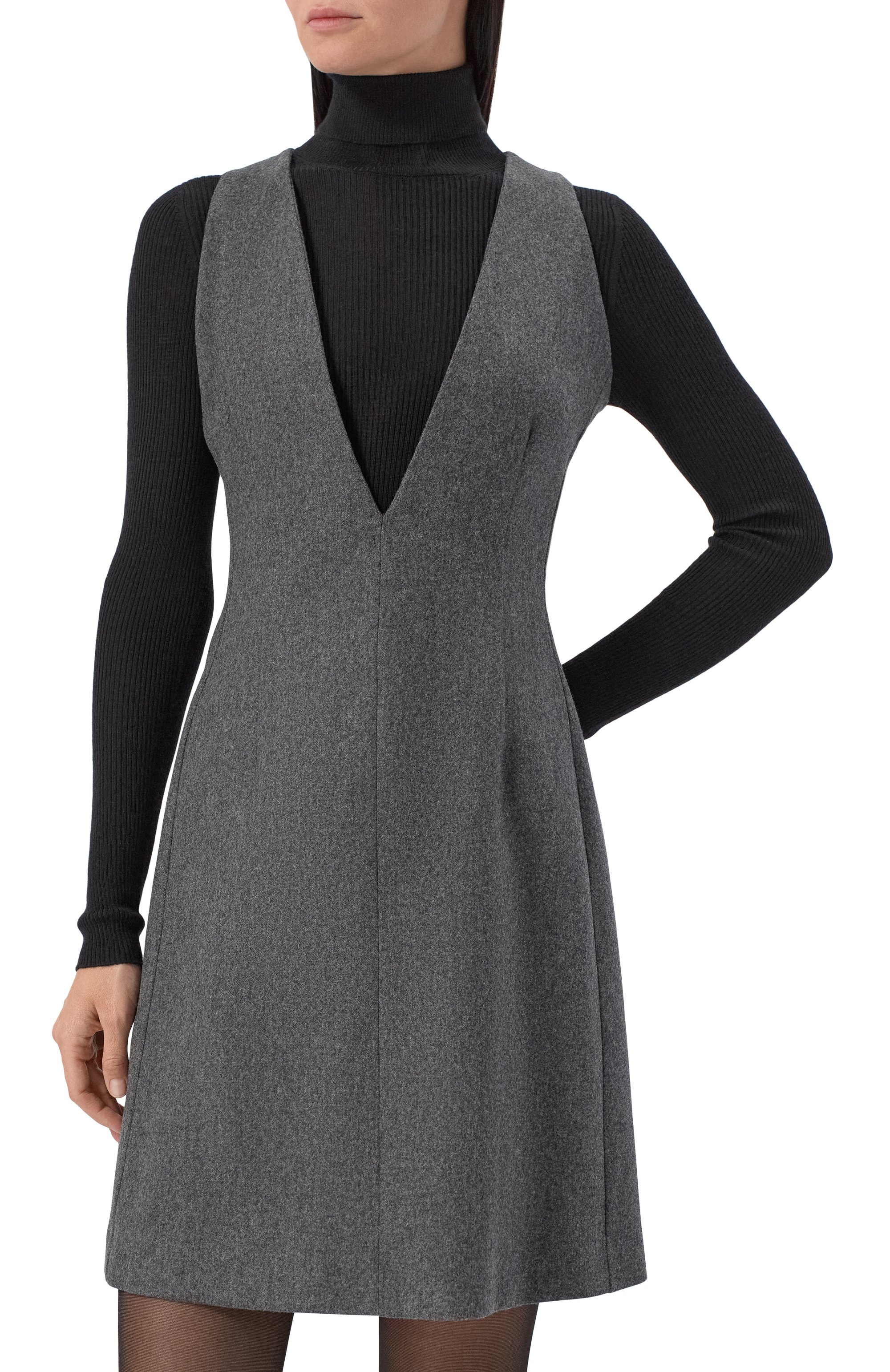 Шерстяное платье LORENA ANTONIAZZI, арт. AB13A/4010, фото 3