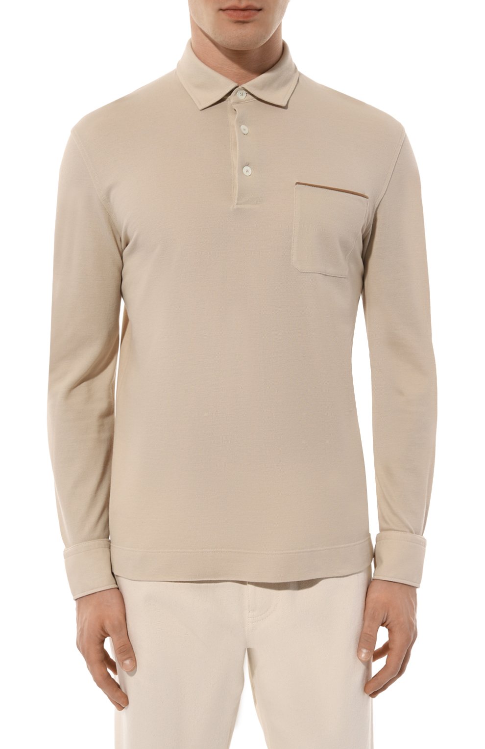 Хлопковое поло ZEGNA, арт. UD392A7/D757, фото 3