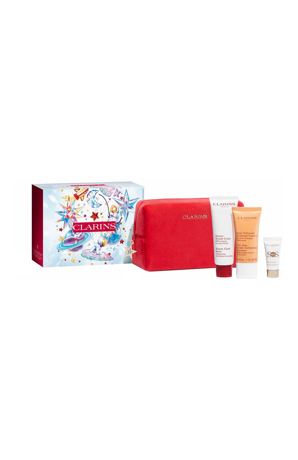 Набор в косметичке radiance care experts (50+30+10ml) CLARINS, арт. 80112633, фото 1