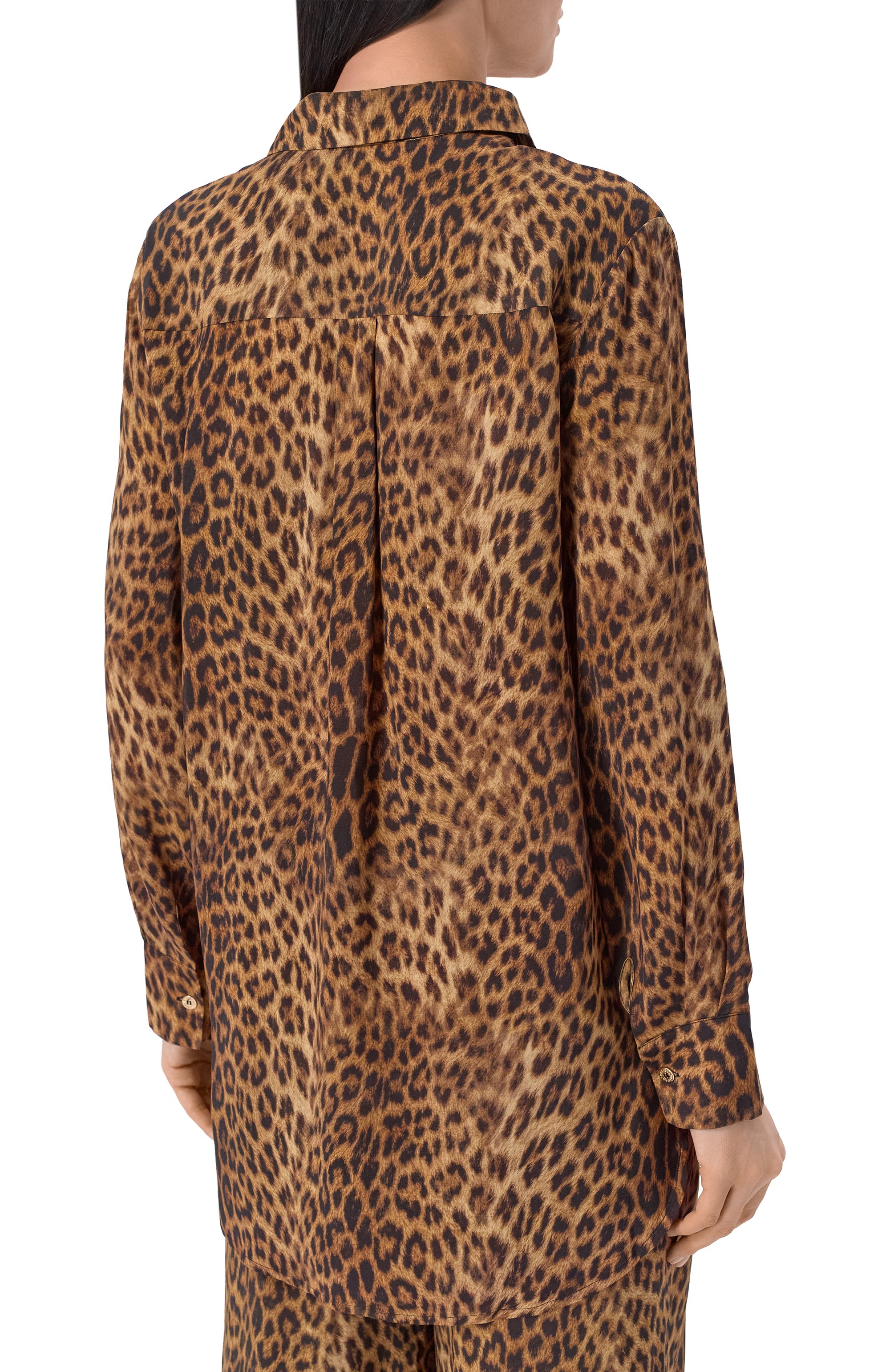 Рубашка из вискозы MELISSA ODABASH, арт. PAIGE CR, фото 4