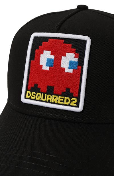 Хлопковая бейсболка dsquared2 x pac-man™ DSQUARED2, арт. BCM0751/05C00001, фото 4