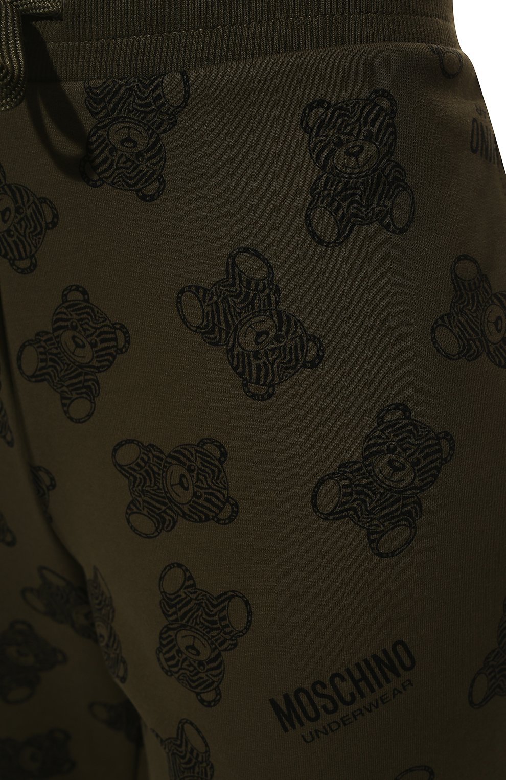 Хлопковые джоггеры MOSCHINO, арт. A4318/9010, фото 5