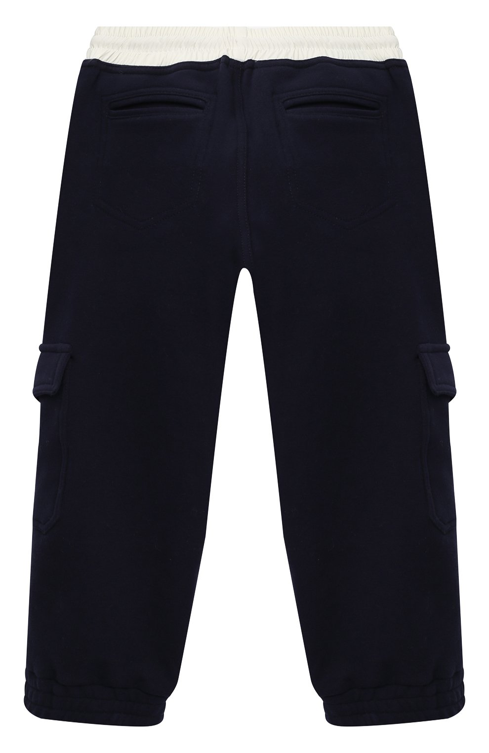 Хлопковые брюки-карго BRUNELLO CUCINELLI синего цвета по цене 47950 руб., арт. BE848E309B, фото 2 Хлопковые брюки-карго BRUNELLO CUCINELLI, арт. BE848E309B, фото 2