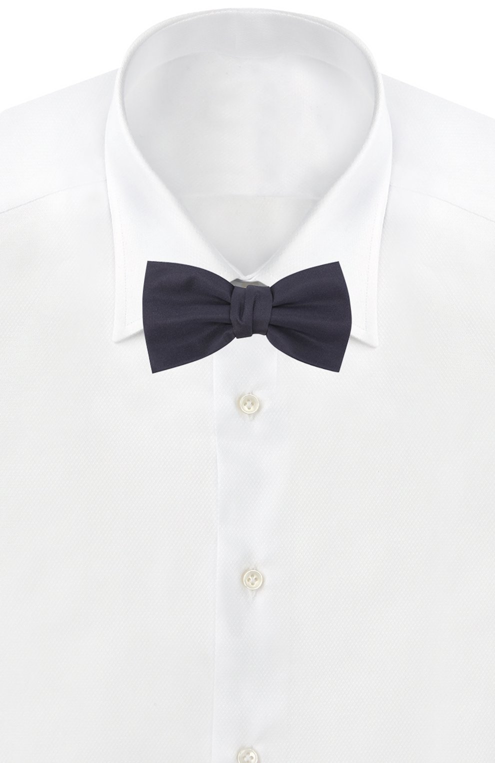 Шелковый галстук-бабочка LANVIN, арт. 1300/B0W TIE, фото 2