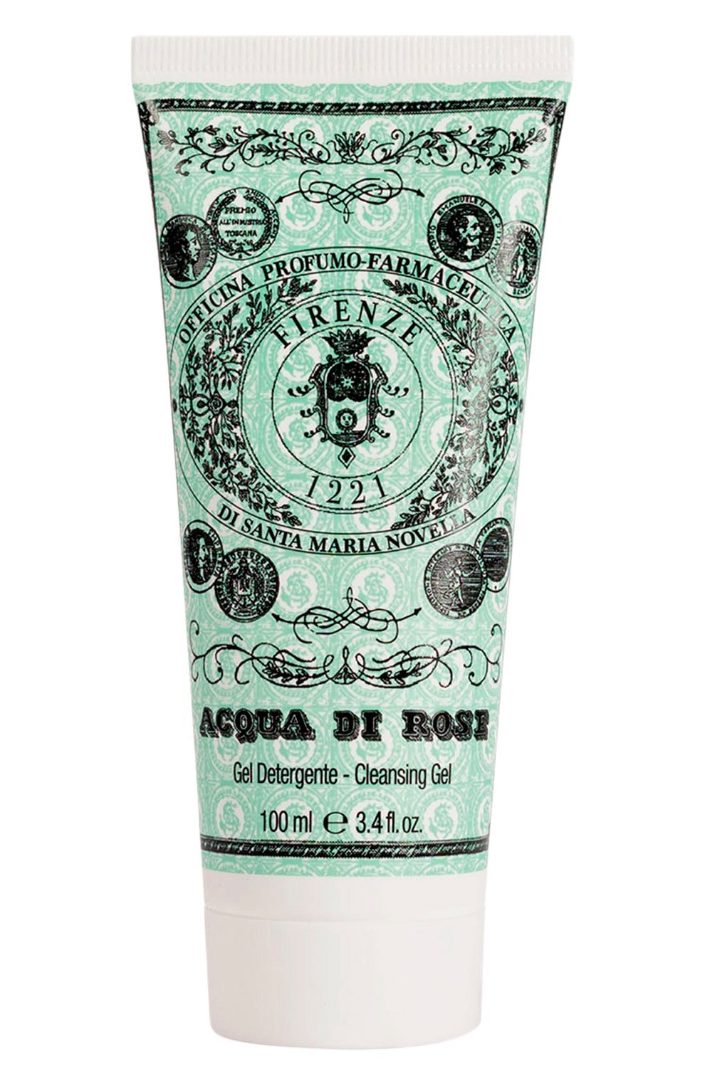 Очищающий гель для лица acqua di rose (100ml) SANTA MARIA NOVELLA, арт. SMN3236801MRK, фото 1