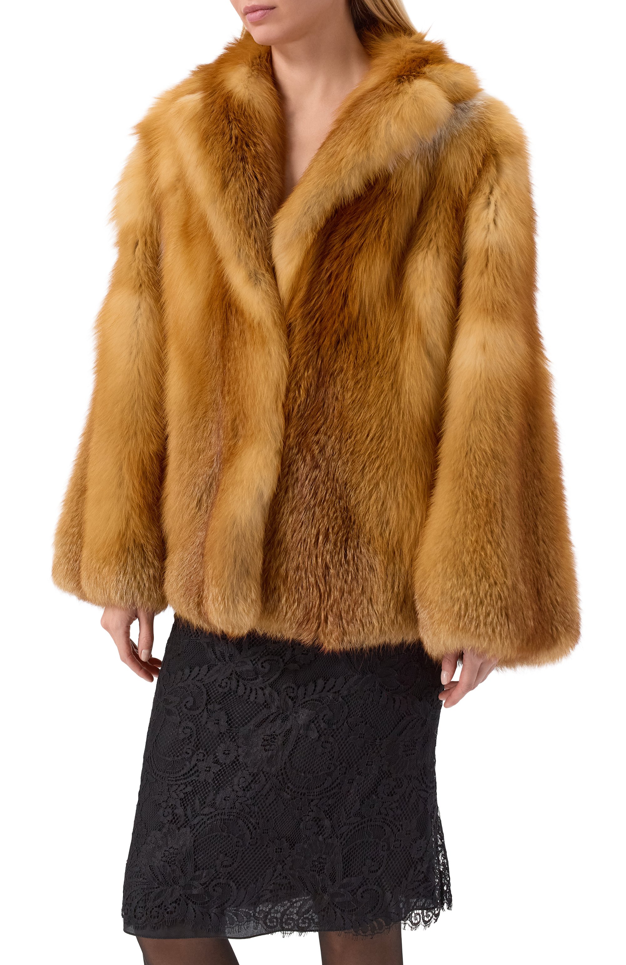 Шуба из лисы GIULIA GURMAN, арт. J2G42, фото 3