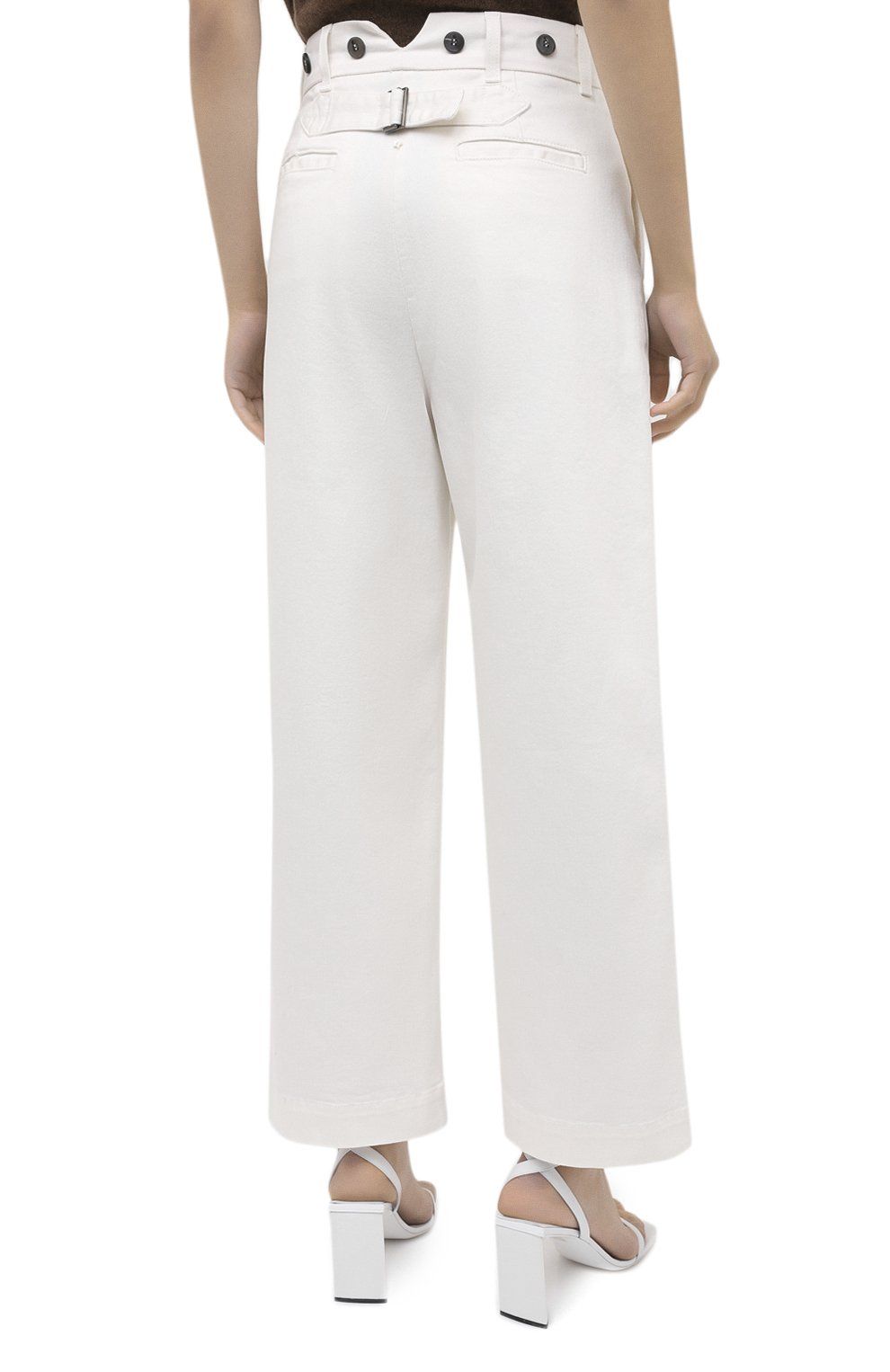 Джинсы LORENA ANTONIAZZI белого цвета по цене 41700 руб., арт. A2045PA062/3197, фото 4 Джинсы LORENA ANTONIAZZI, арт. A2045PA062/3197, фото 4