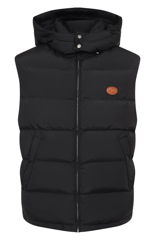 Пуховый жилет Valentino 7V3CQA40/6FN Чёрный 7V3CQA40/6FN