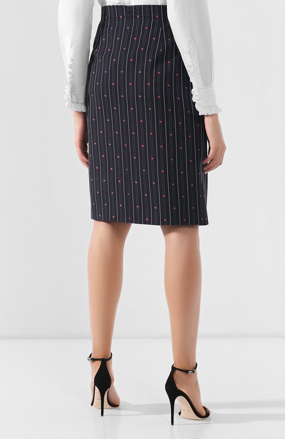 Юбка из смеси шерсти и хлопка ESCADA, арт. 5028980, фото 4