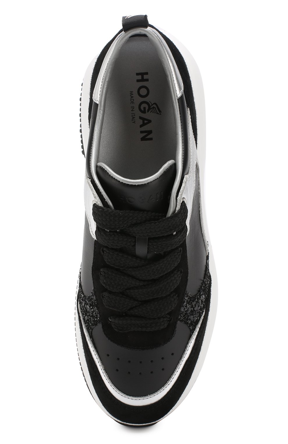 Комбинированные кроссовки HOGAN, арт. HXW4350BN50K0Z, фото 5