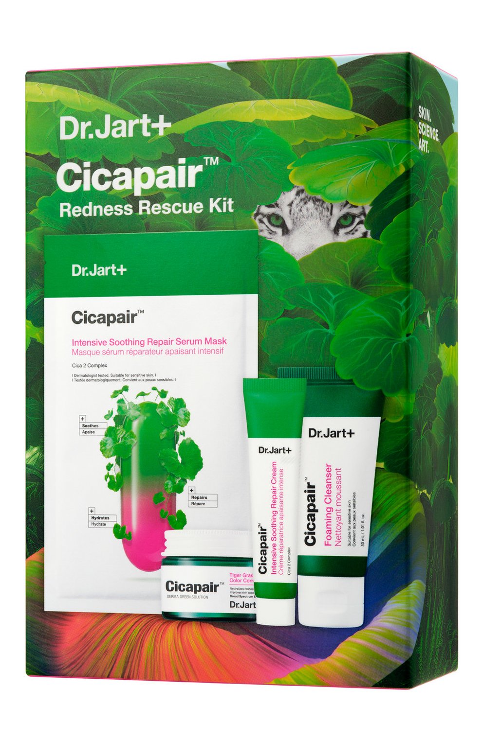 Набор успокаивающих средств для лица redness rescue (25g+30ml+2x15ml) DR.JART+, арт. 8809933611275, фото 1