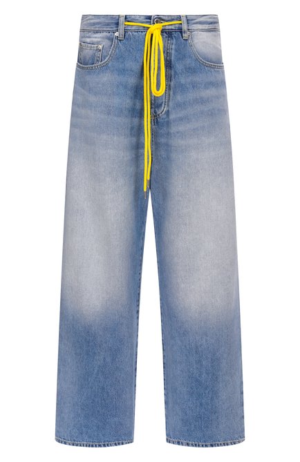 Мужские джинсы ICON DENIM LA голубого цвета, арт. GAB | Фото 1 (Драгоценные камни: Проставлено; Длина (брюки, джинсы): Стандартные; Материал внешний: Хлопок; Материал сплава: Проставлено)