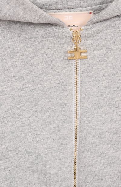 Хлопковая толстовка ELISABETTA FRANCHI LA MIA BAMBINA, арт. EFFE1670/FF002, фото 3