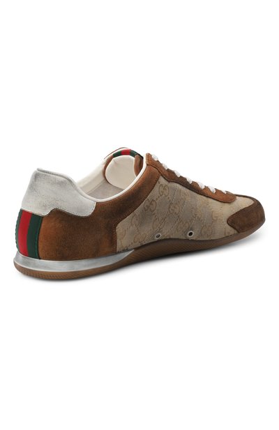 Комбинированные кеды shift GUCCI, арт. 857018/AAF1X, фото 4