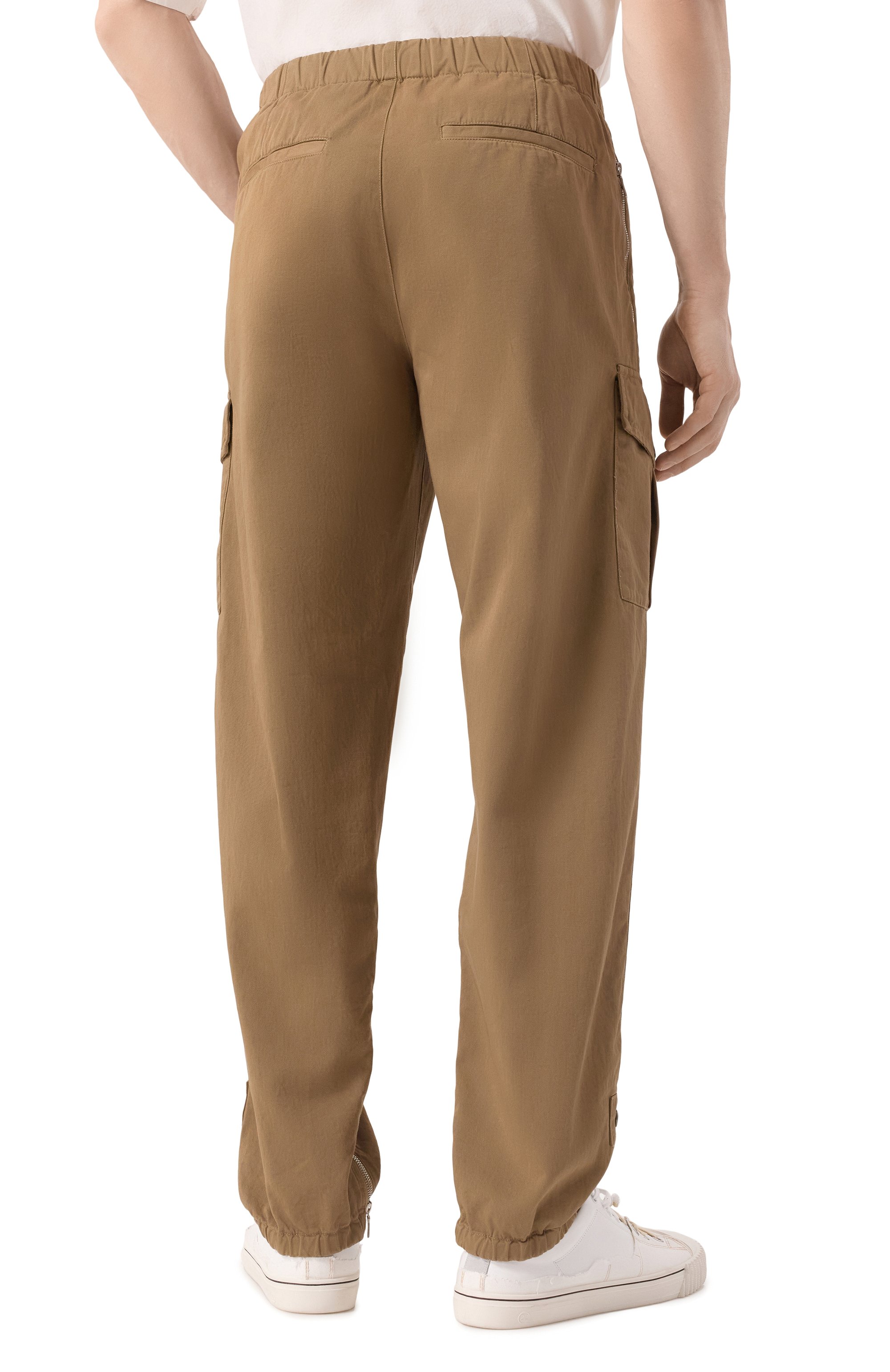 Хлопковые джоггеры DRIES VAN NOTEN, арт. 251-020955-1473, фото 4