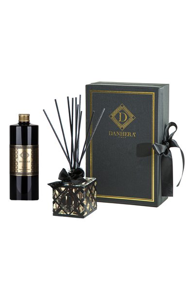 Набор из диффузора и рефила efesto jewels urban black aenigma (200ml) DANHERA ITALY, арт. DANHEFESTO200B/AENI