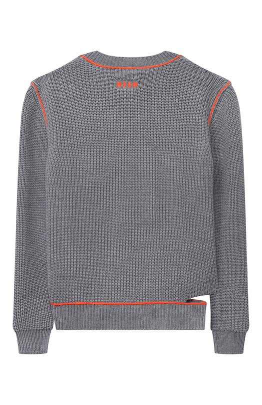 Свитер MSGM kids Серый, фото 2