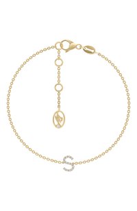 Браслет MERCURY бесцветного цвета по цене 260000 руб., арт. MB/LETTER/YG/S, фото 1 Браслет MERCURY, арт. MB/LETTER/YG/S, фото 1