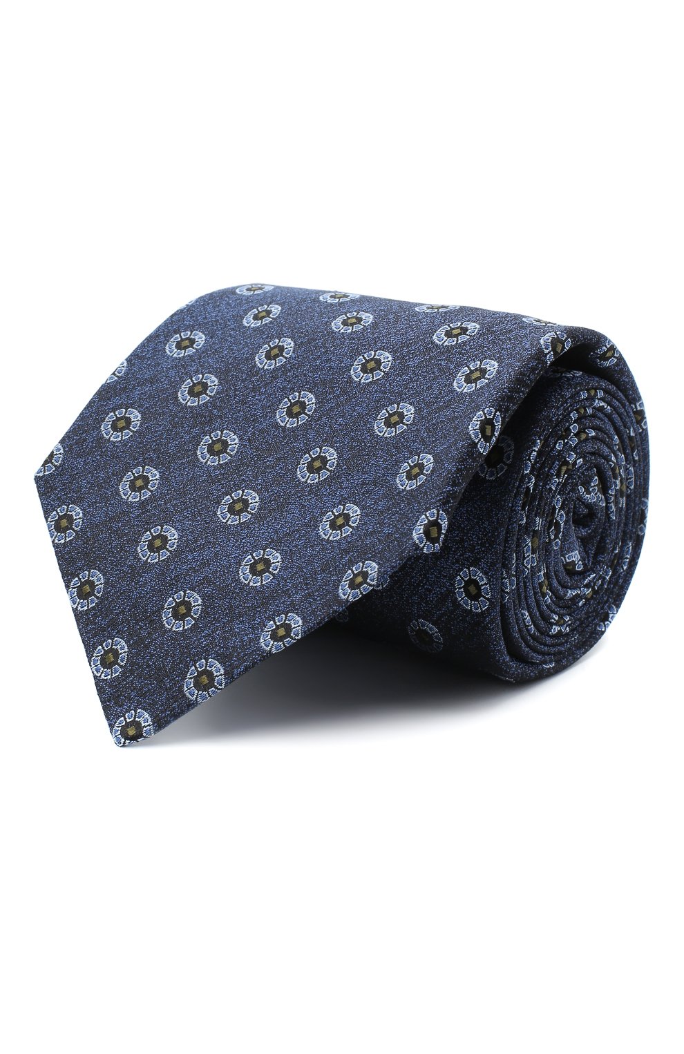 Шелковый галстук KITON синего цвета по цене 27850 руб., арт. UCRVKLC05G39, фото 1 Шелковый галстук KITON, арт. UCRVKLC05G39, фото 1