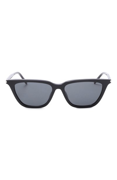Солнцезащитные очки SAINT LAURENT черного цвета по цене 29950 руб., арт. SL 889 SULPICE THIN-001, фото 2 Солнцезащитные очки SAINT LAURENT, арт. SL 889 SULPICE THIN-001, фото 2