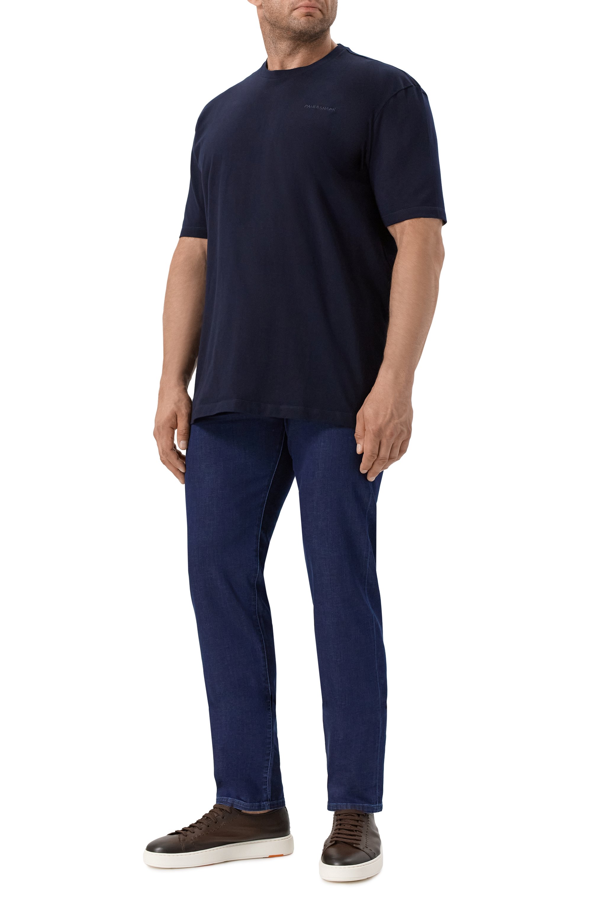 Хлопковая футболка PAUL&SHARK, арт. 15311607/3XL, фото 2