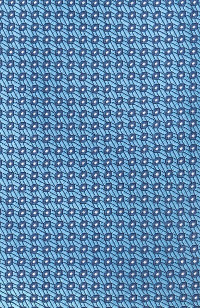 Шелковый галстук ZILLI бирюзового цвета по цене 38600 руб., арт. CRAV02M0600VBIE00, фото 4 Шелковый галстук ZILLI, арт. CRAV02M0600VBIE00, фото 4