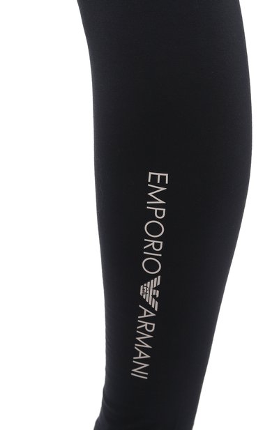 Хлопковые легинсы EMPORIO ARMANI темно-синего цвета по цене 6605 руб., арт. 164568/3R227, фото 5 Хлопковые легинсы EMPORIO ARMANI, арт. 164568/3R227, фото 5