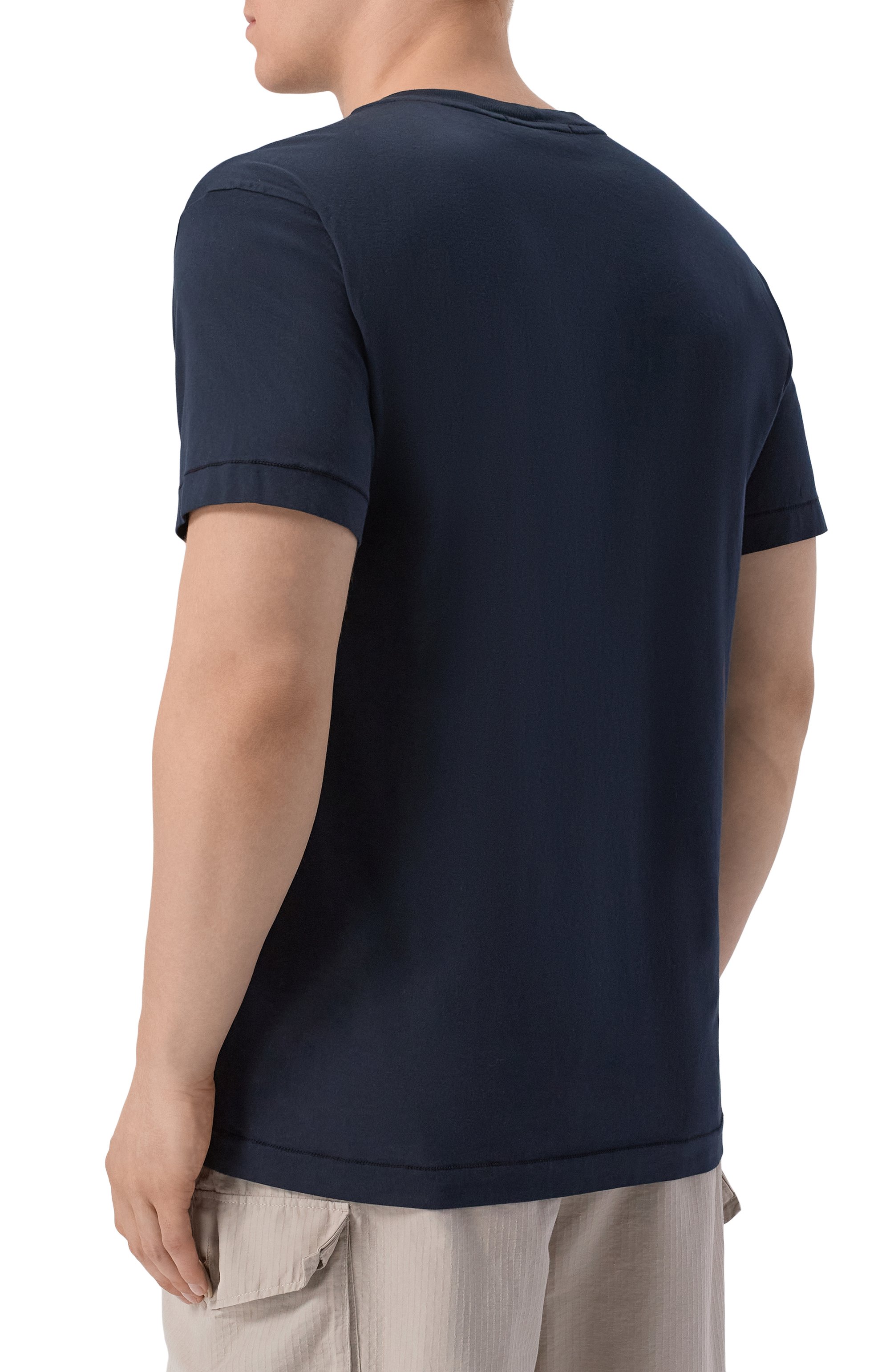 Хлопковая футболка STONE ISLAND, арт. L1S152100027/S0013, фото 4
