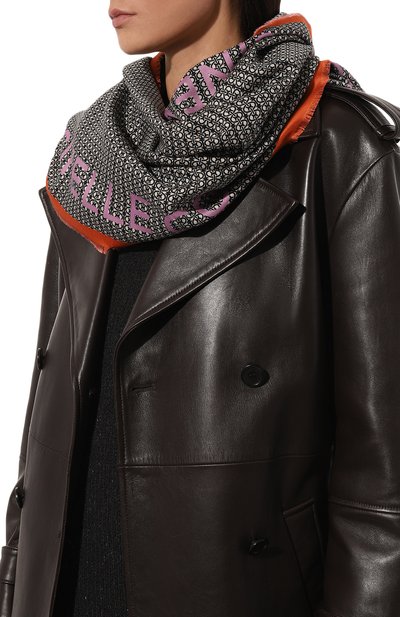 Шарф из вискозы и шелка COCCINELLE, арт. E7 PZU 35 01 01, фото 2
