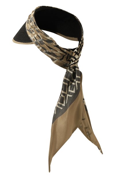 Козырек BRUNELLO CUCINELLI черного цвета по цене 59950 руб., арт. MCAP90093P, фото 3 Козырек BRUNELLO CUCINELLI, арт. MCAP90093P, фото 3