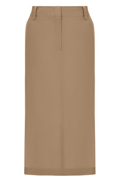 Женская юбка из шерсти и шелка MVST, арт. 25E/X2P/0/C051/3038