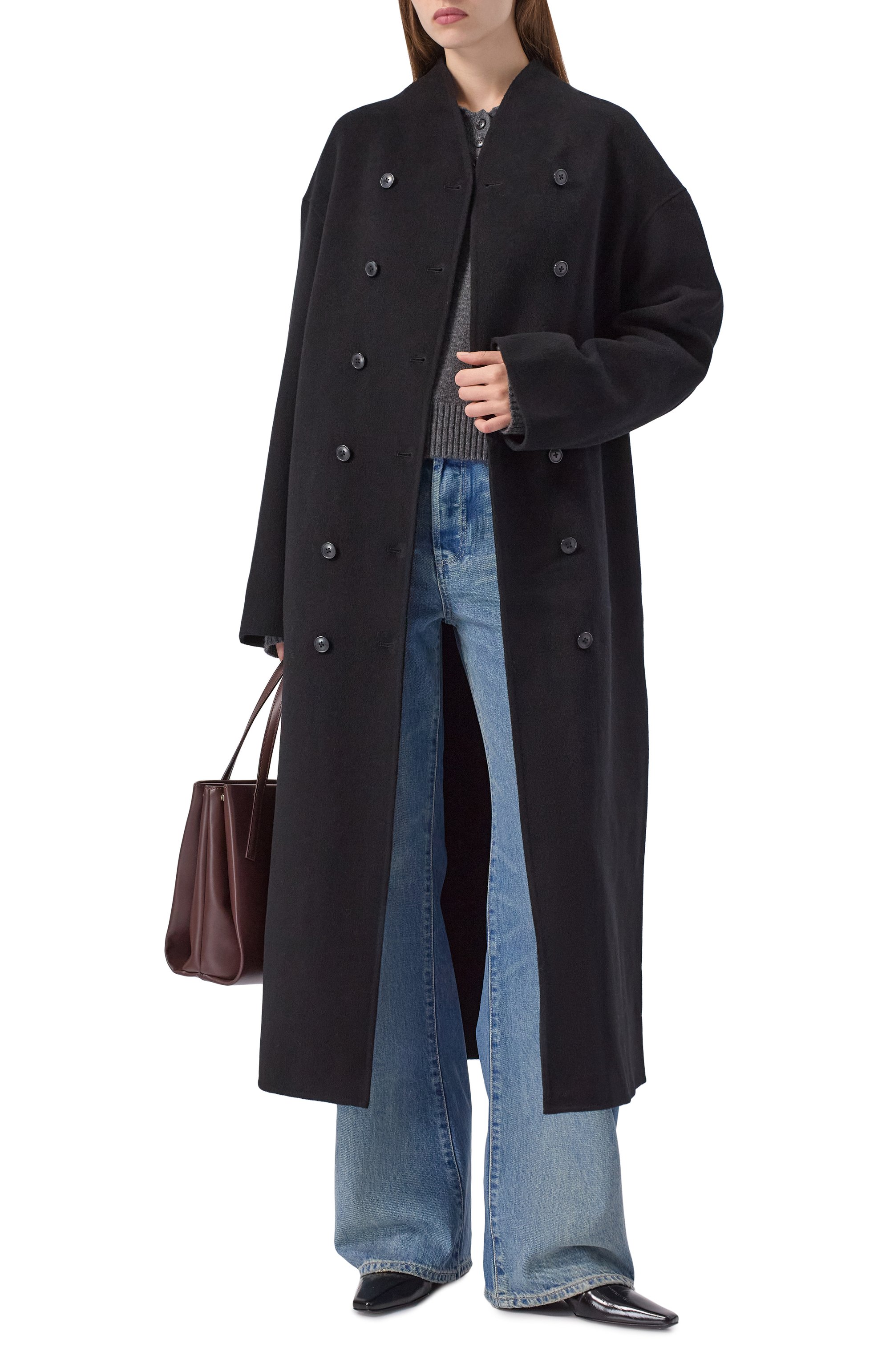 Пальто из шерсти и кашемира LOULOU DE SAISON, арт. AM0RY, фото 2