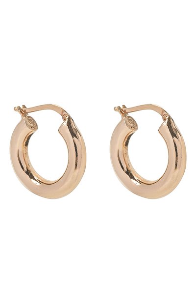 Серьги BOTTEGA VENETA золотого цвета по цене 47400 руб., арт. 573452/VAHV0, фото 3 Серьги BOTTEGA VENETA, арт. 573452/VAHV0, фото 3